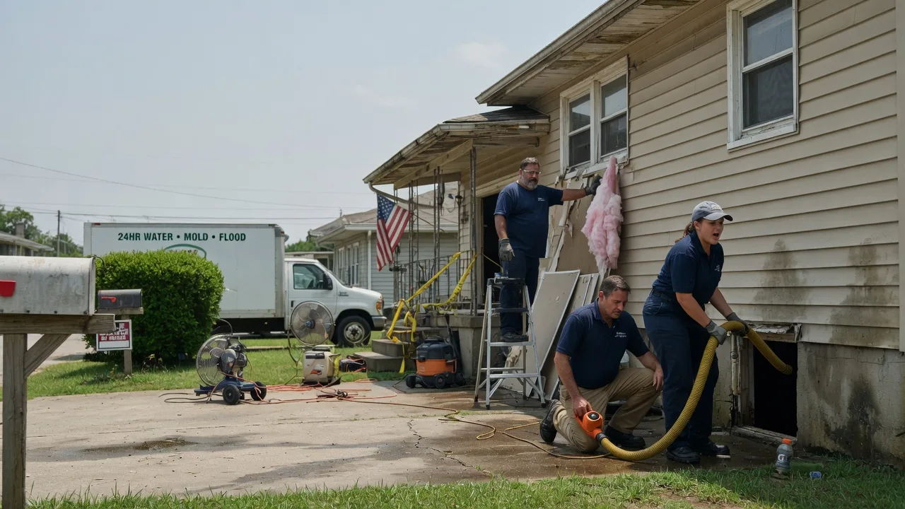 Water Damage Repair in Wren, OH near me